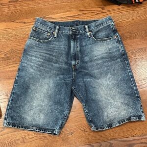 Levi's Men's 569 Blue Jean Shorts W36
